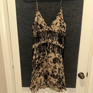 House of Harlow Floral Fringe Dress